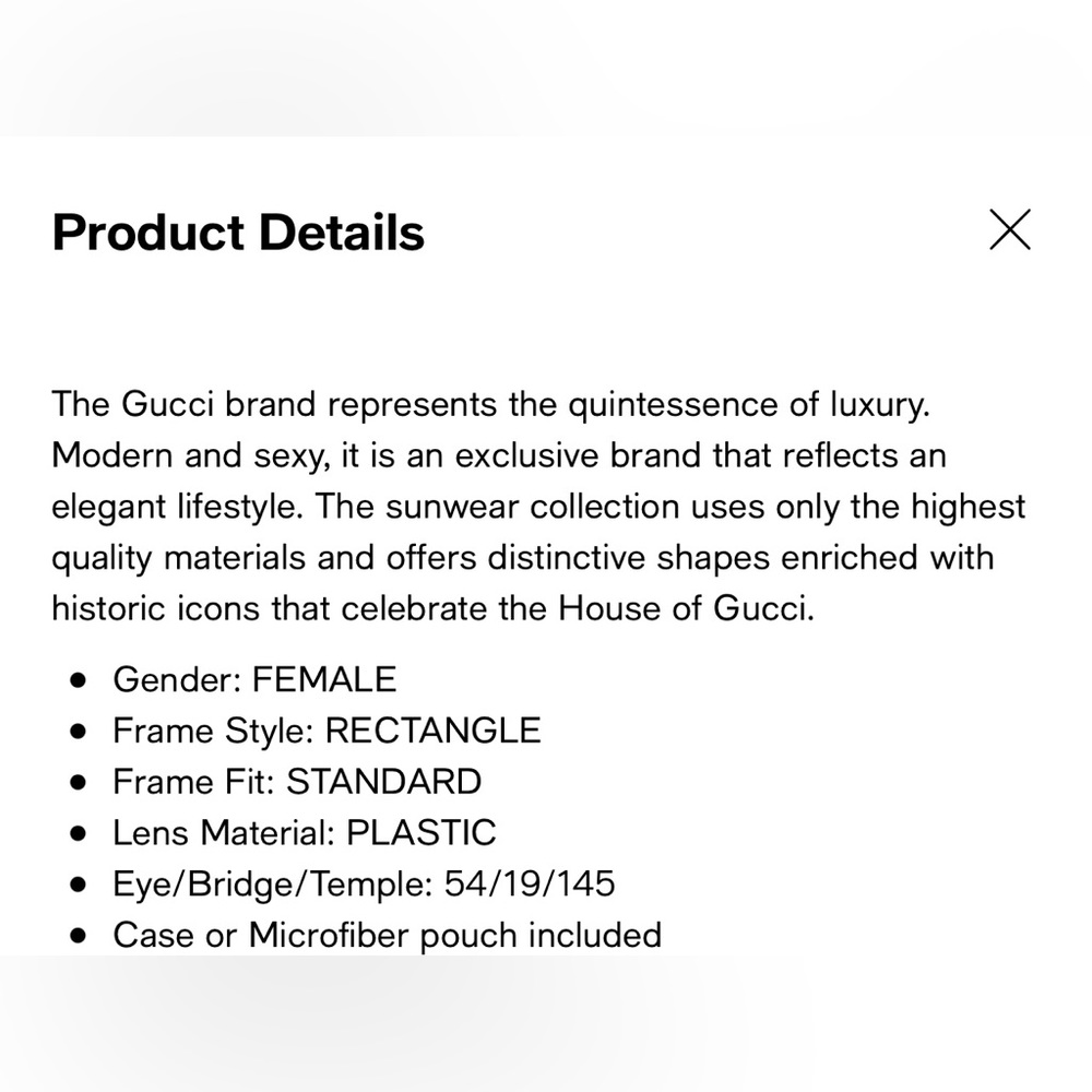 Gucci sunglasses - Picture 5 of 10